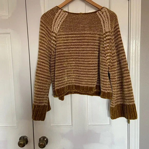 Anthropologie Moth Chenille Soft Knit Oversized Sweater - Picture 6 of 8